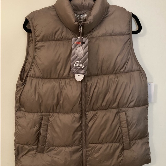 heat keep packable vest